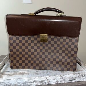 Authentic Louis Vuitton Damier briefcase
